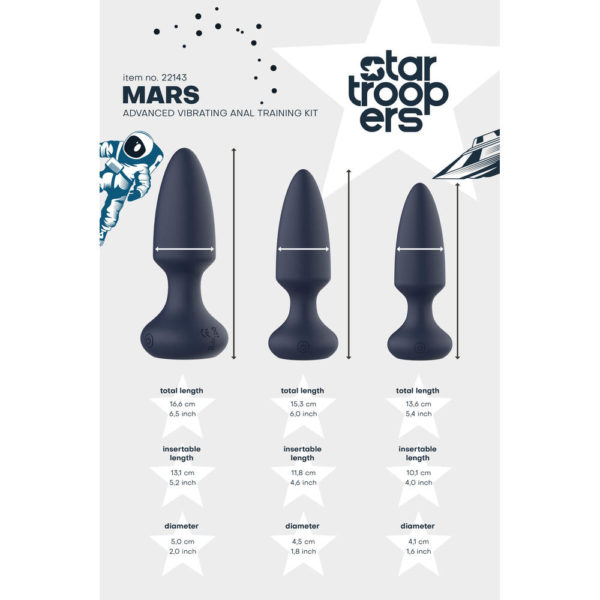 Startroopers Mars Advanced Vibrating Anal Vibe Kit