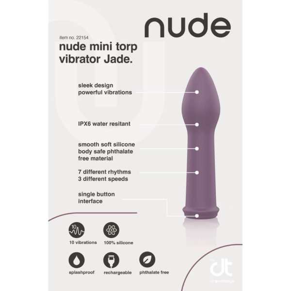 Nude Jade Mini Torp Vibrator