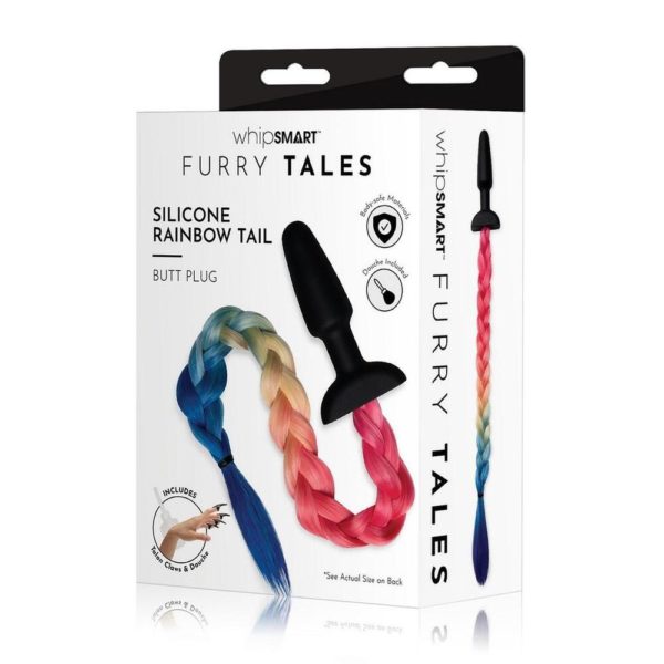 Furry Tales Rainbow Tail Butt Plug
