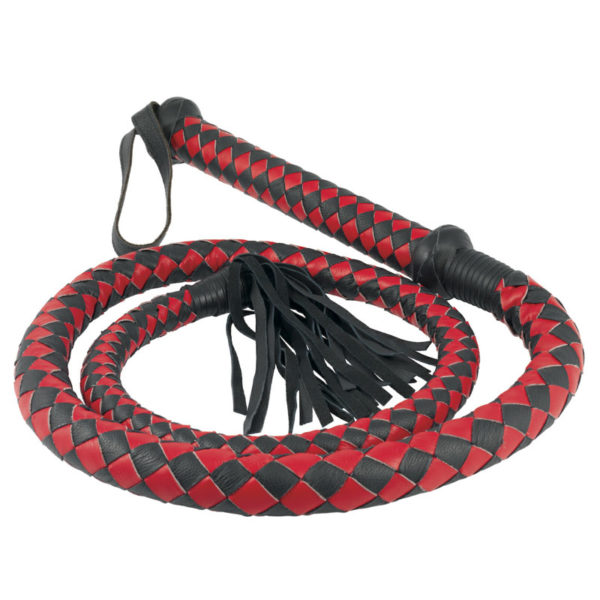 Long Arabian Whip Red And Black